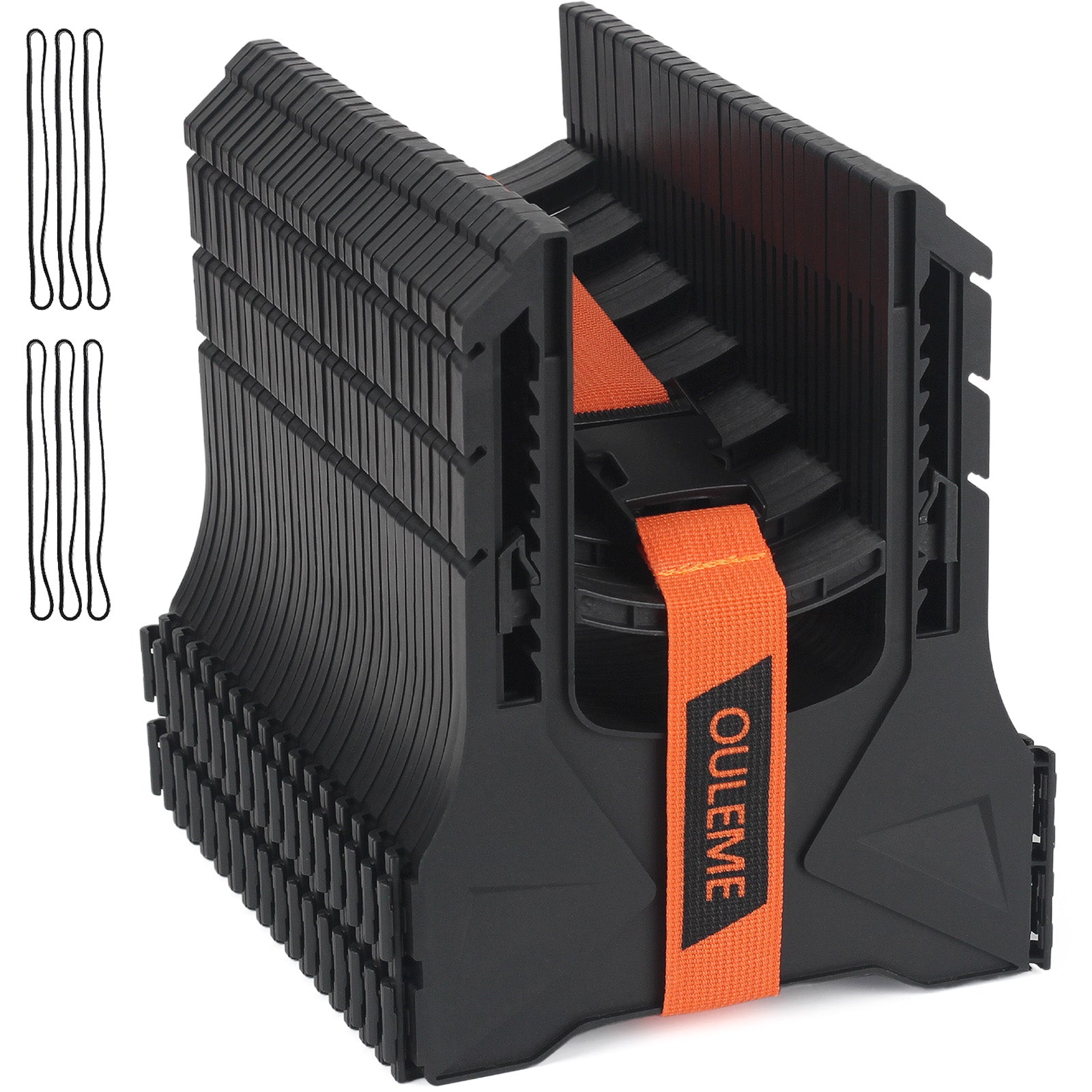 Raised Tire Change Ramp Blocks, Curved Leveling Blocks, Dual Axle Tand