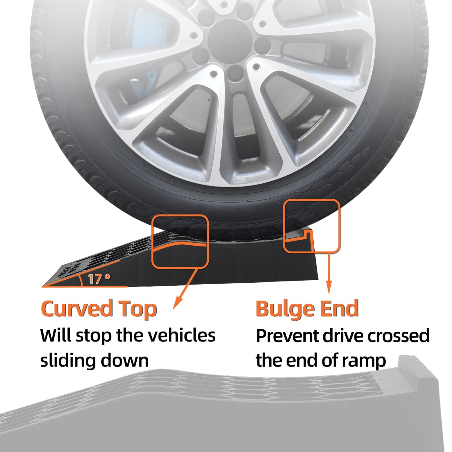 Low Profile Car Service Ramp