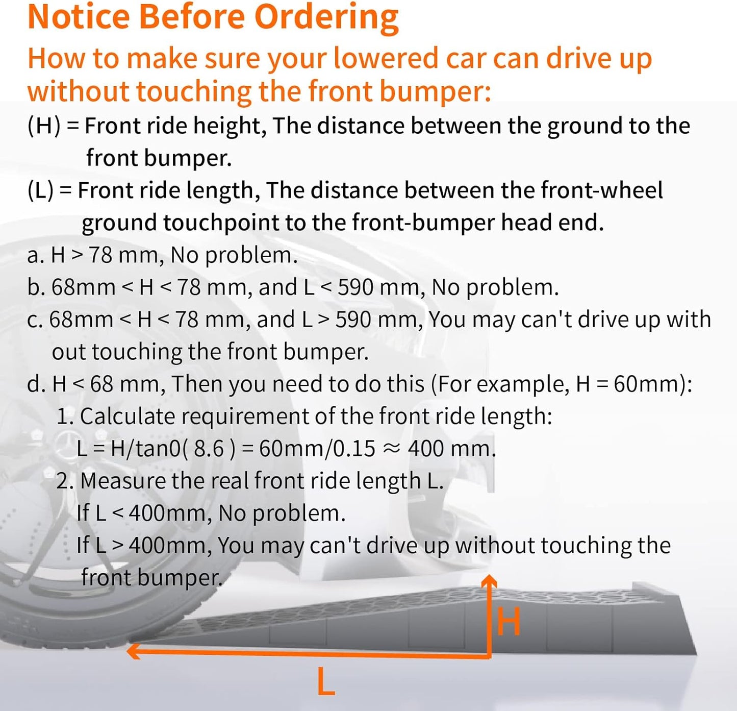 Low Profile Car Service Ramp