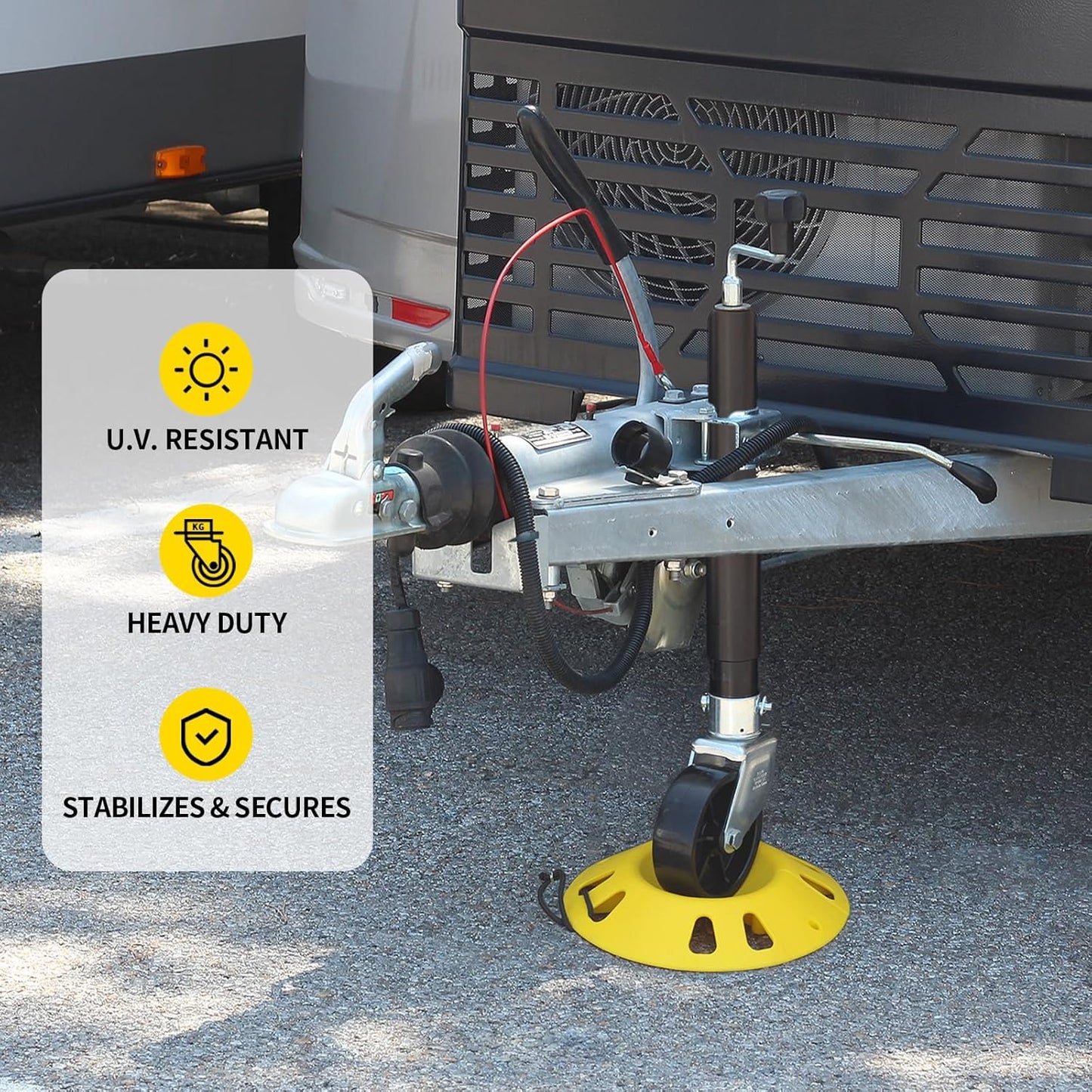 Trailer Jack Wheel Dock