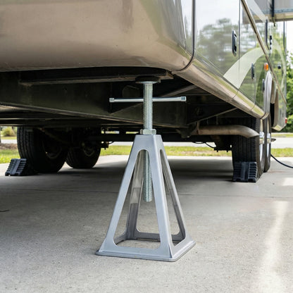 RV Stabilizer Jack, Stack Jack Stand with  Screw Nut and Cushion Rubber Mat, 4-Pack, OLM-RSJ01