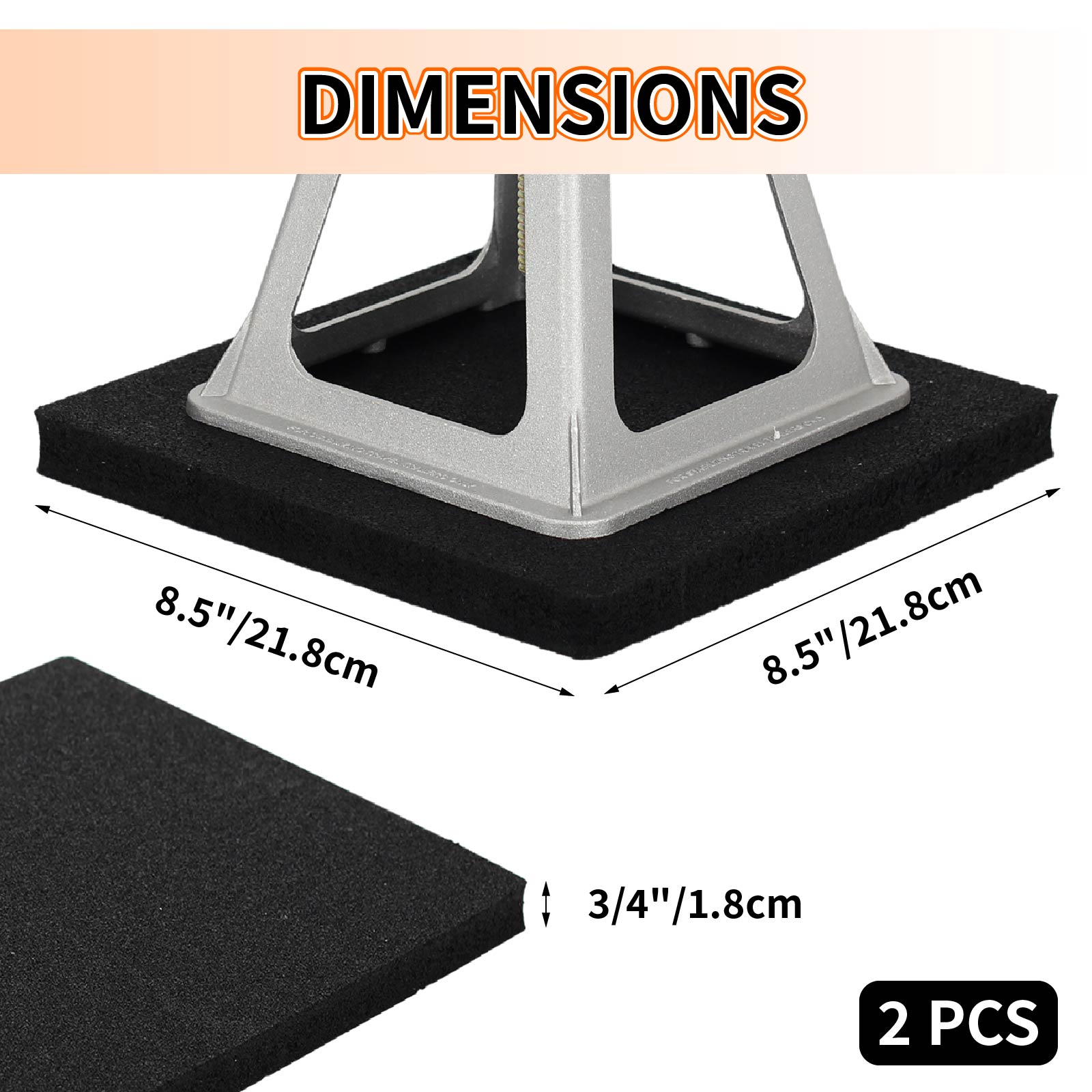 RV Leveling Block Flex Pad