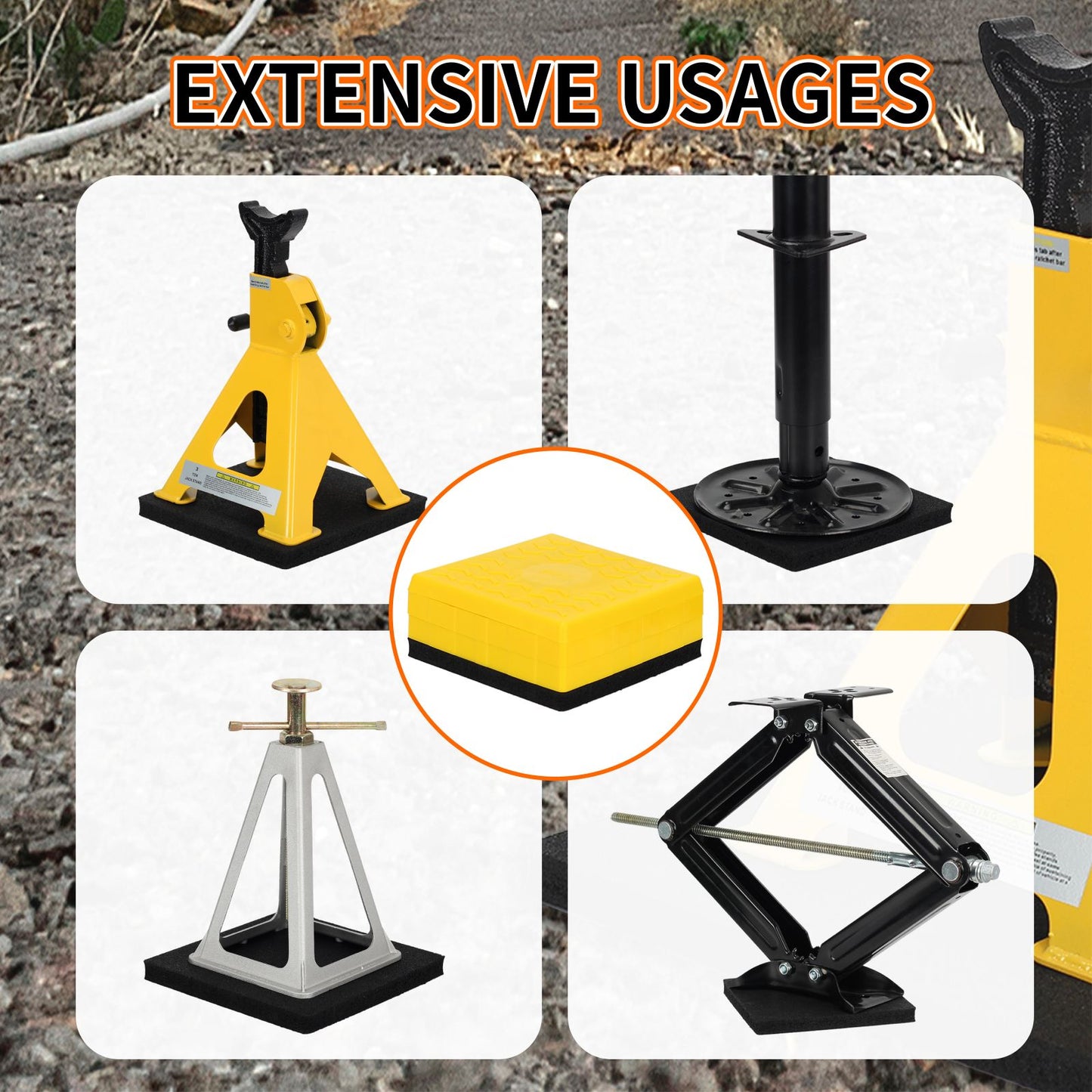 RV Leveling Block Flex Pad