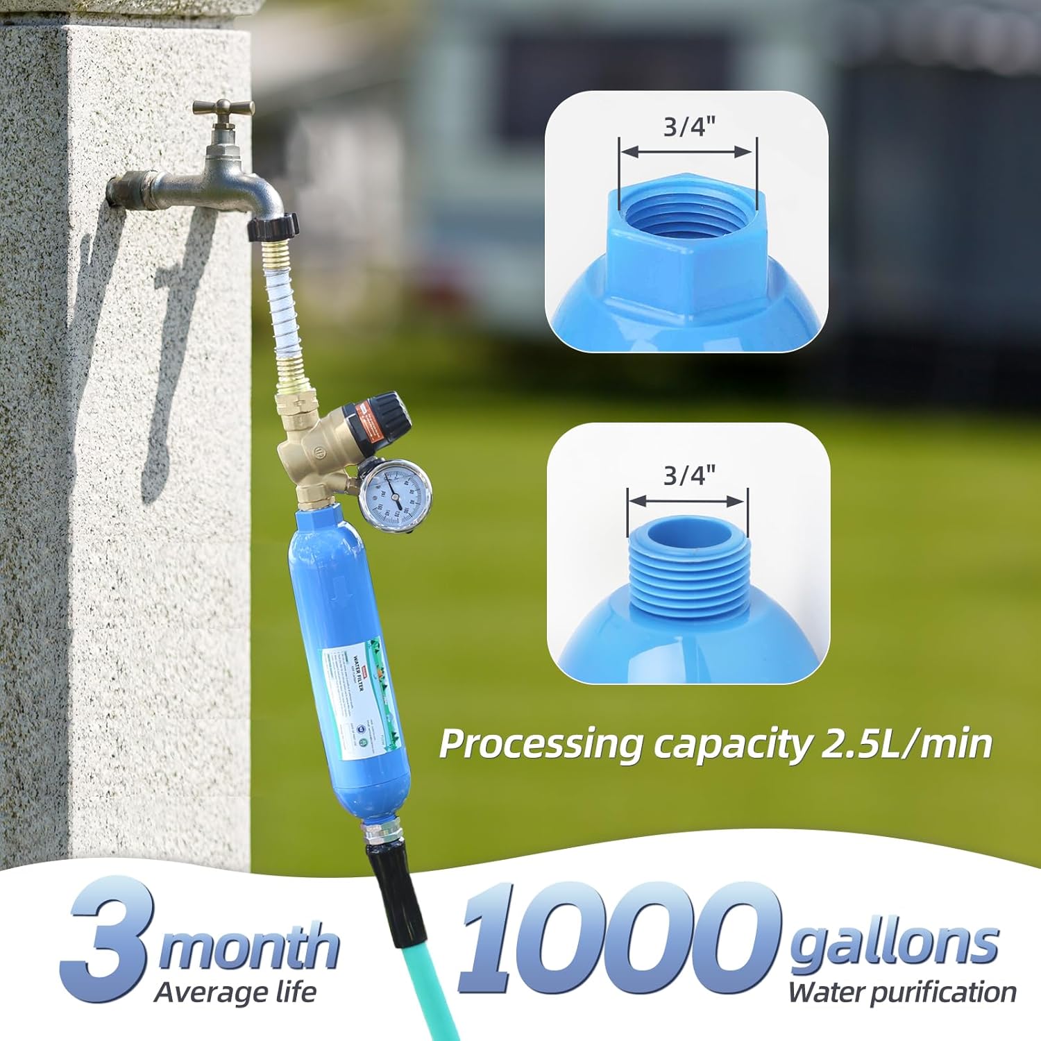 RV Water Filter 