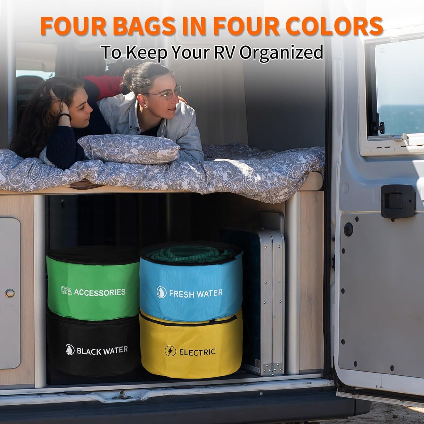 RV Waterproof Hoses Storage Bag