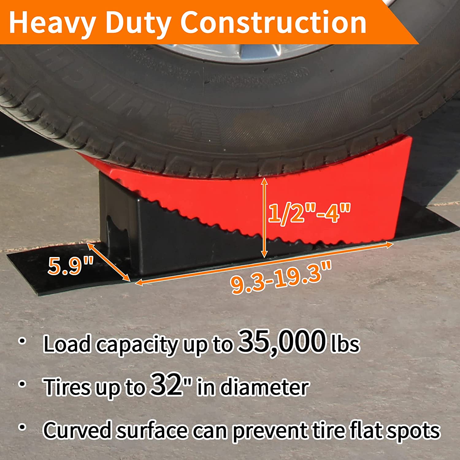 Curved RV Leveler