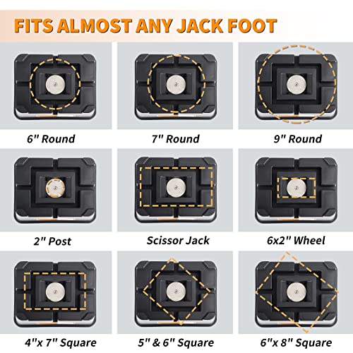 Heavy Duty Trailer Jack Block
